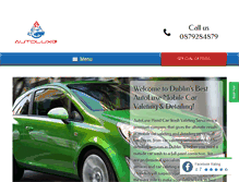 Tablet Screenshot of car-valet.ie